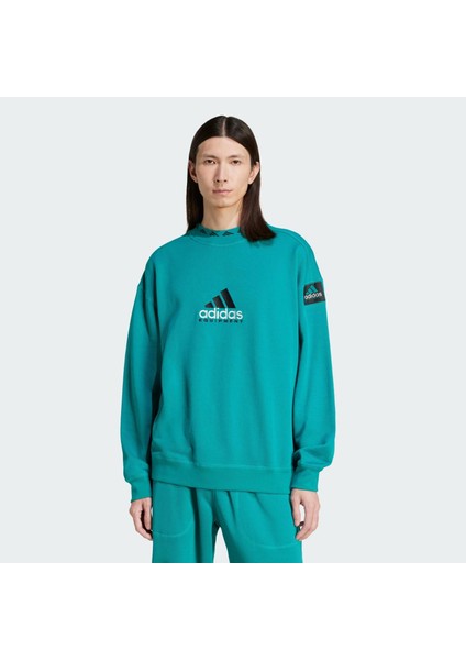 Eqt Reflective Crewneck Erkek Sweatshirt