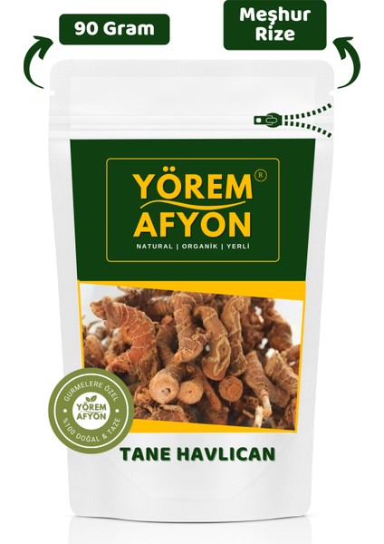 Yörem Afyon Meşhur Rize Yerli Mahsül Kök Tane Havlıcan, Havlucan, Kömbe | 90GR.