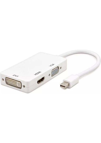 Hadron HDX-7787 Çevirici Mini Display To HDMI + VGA + DVI 24+5