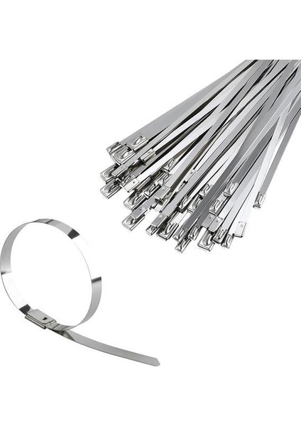 JMT-7920 Kablo Bağı Metal 20CM 7.9mm (100 Adet)