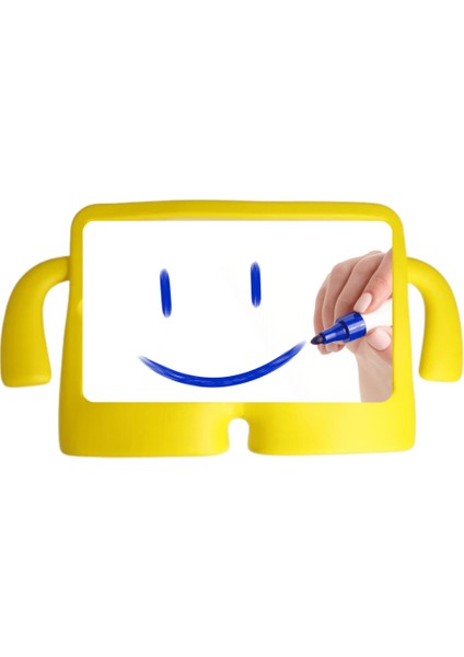 iPad Pro 13 2024 Uyumlu Ibuy Eğlenceli Karakterli Standlı Çocuk Ruhlu Tablet Kılıfı