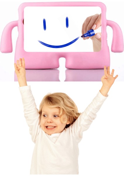 iPad Pro 13 2024 Uyumlu Ibuy Eğlenceli Karakterli Standlı Çocuk Ruhlu Tablet Kılıfı fırsatları