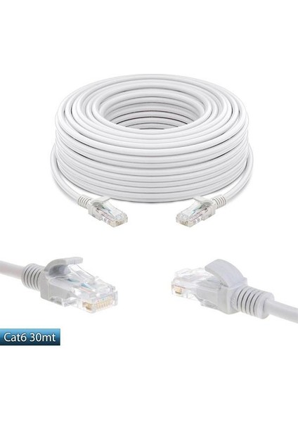 Gabble GAB-C630 Cat6 Patch Network Ethernet Kablo 30 Metre