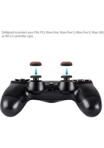 Ps5 Dualsense 1 Çift Xbox 360 One S x ,ps4,ps3,nintendo Uyumlu Tırtıklı Analog Koruyucu Başlığı modelleri