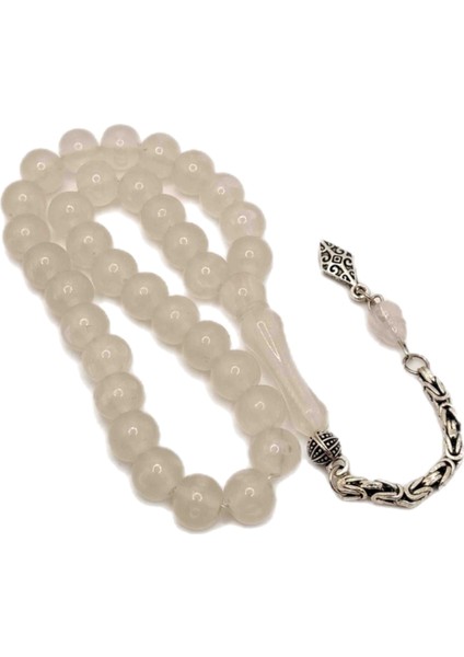 Karanlıkta Parlayan Kedi Gözü Toz Kehribar Tesbih modelleri