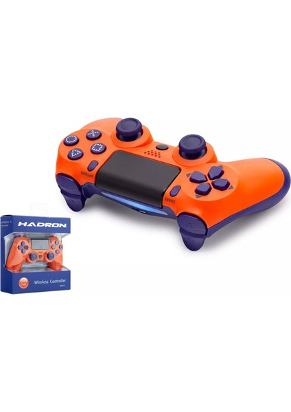 Oyun Kolu Gamepad Kablosuz Ps4 Buletooth Turuncu Hadron HD-323H