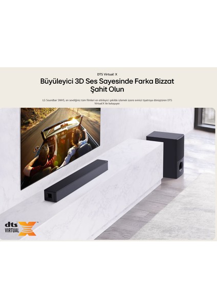 600W 4.1 Kanal Ev Sinema & Soundbar DtsVirtual: x Yüksek Ses ve Kalite, Kablosuz Bluetooth Optik, HDMI ve USB Bağlantı+ HdmıKablo