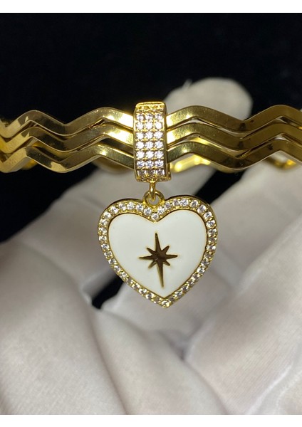 Çelik Ajda Bilezik Charm