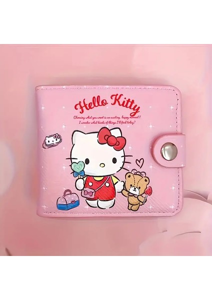 Hello Kitty Figürlü Cüzdan Pembe HK628