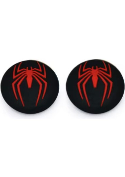 Ps5 Dualsense 1 Çift Xbox 360 One S x ,ps4,ps3,nintendo Uyumlu Desenli Analog Koruyucu Başlığı Spiderman