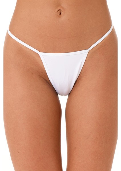 MDYK02 Kırmızı Arkası Açık String Tanga Külotlu Kostüm 52057 (Mulvix)