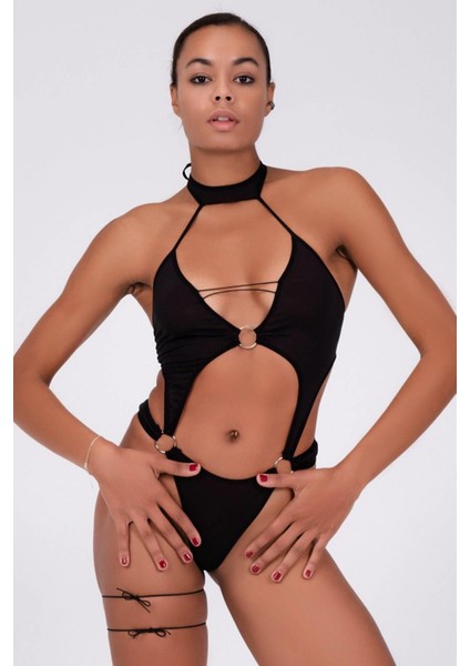 MDYK02 Jartyer Görünümlü Şık Babydoll 51196 (Mulvix)