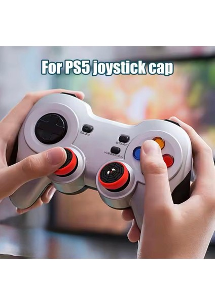 Ps5 Dualsense 1 Çift Xbox 360 One S x ,ps4,ps3,nintendo Uyumlu Desenli Analog Koruyucu Başlığı Spiderman Head