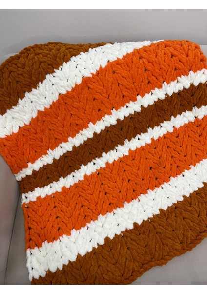 Fukukumbaby Alize Puffy Renkli Burçak Model Bebek Battaniyesi