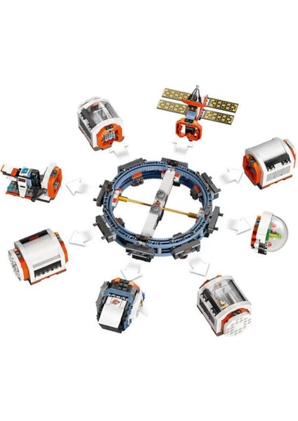 60433 LEGO City Modüler Uzay Istasyonu 1097 Parça +7 Yaş fırsatları