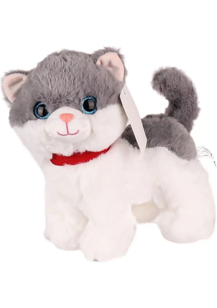 KZL-2311010 Peluş Miyavlayan Kedi -Kızılkaya Oyuncak