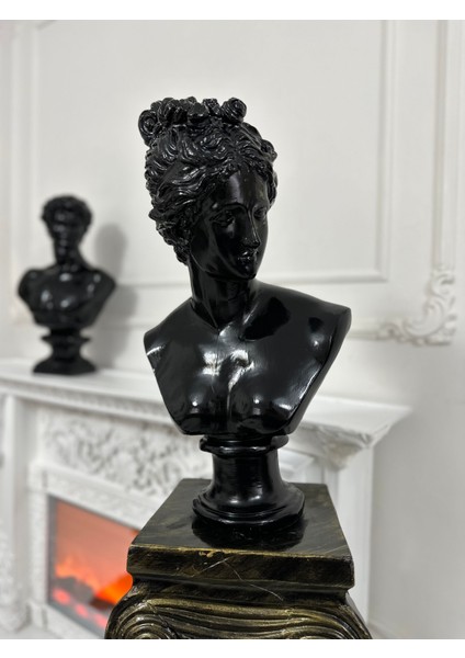 Diana Heykel Büyük Boy Diana Büst Diana Biblo Dekoratif 55 cm fırsatları