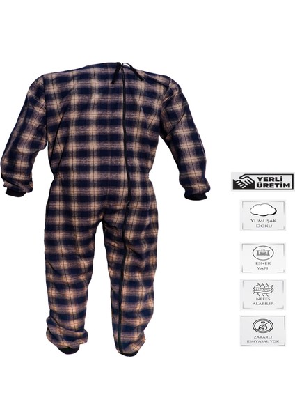 Premium Ultra Dayanıklı Yirtilmaz Hasta Bakım Tulumu Kıyafeti Demans Tulumu Uzun Kol fiyatları