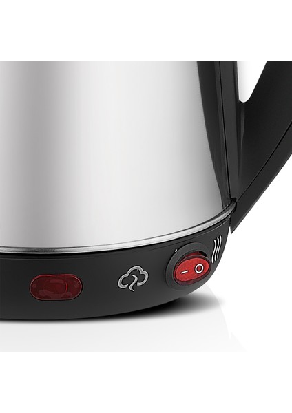 Inox Çaycı Elektrikli Çay Makinesi Kaliteli Paslanmaz Çelik Filtre (1.8l - 1500W)