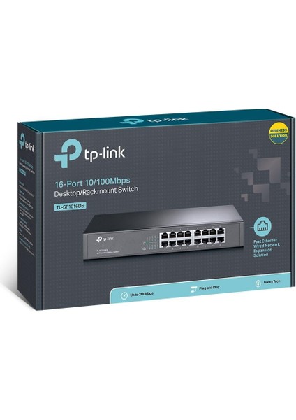 Tp-Lınk TL-SF1016DS 16 Port 10/100 Swıtch