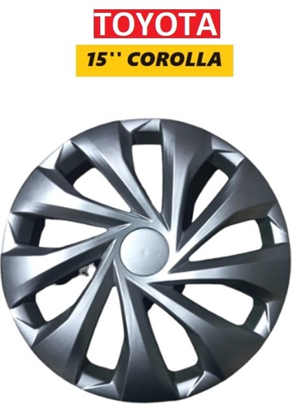 Jant Kapak 15'' Inç Takım (4 Adet) Toyota Corolla 2013-