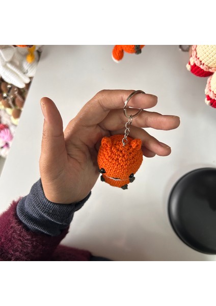 Amigurumi Elişi Tilki Anahtarlık / Arkadaşa Anahtarlığı fiyatları