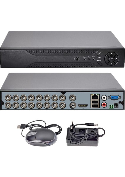 RSD-6016 Ahd Dvr Kayıt Cihazı 16 Kanal 5mp Xmeye
