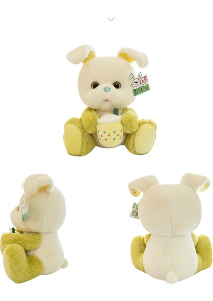 26 cm Süt Çay Tavşan Peluş Oyuncak (Yurt Dışından)