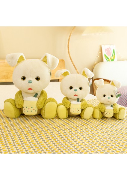 26 cm Süt Çay Tavşan Peluş Oyuncak (Yurt Dışından)