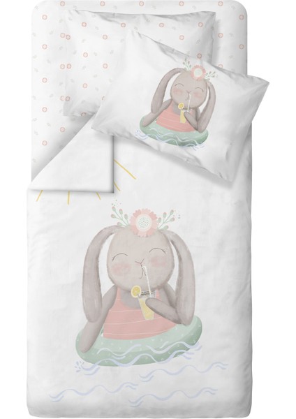Loulou 100% Pamuk Saten Bebek Nevresim Takımı