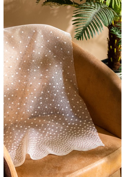 Kullanıma Hazır Gelincik Desen (1x2) Seyrek Pile Tül Perde fırsatları