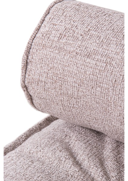 Sofa Buklet Kapitoneli Yer-Sedir Minderi - Açık Kahverengi indirimleri