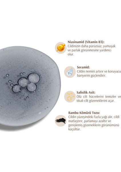 Salisilik Asit & Çay Ağacı Yağı İçeren Yatıştırıcı ve Temizleyici Serum - Soothe & Clear Serum