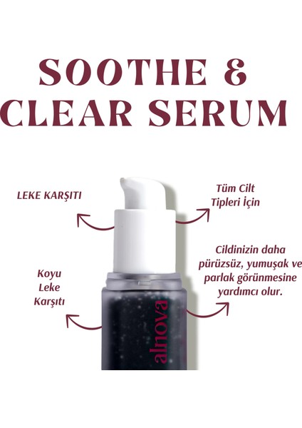 Salisilik Asit & Çay Ağacı Yağı İçeren Yatıştırıcı ve Temizleyici Serum - Soothe & Clear Serum