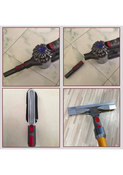 Yeni Alt Fit Aracı Adaptör Dönüştürücü Kiti Için V7 V10 SV10 SV11 Akülü Elektrikli Süpürge (Yurt Dışından) indirimleri