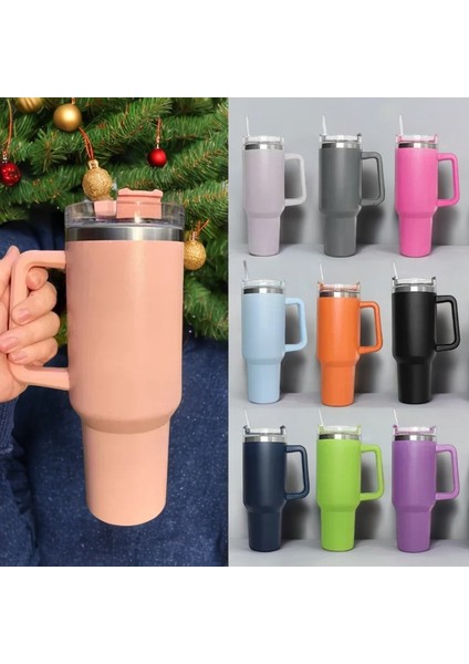 Kolu Izolasyonlu Paslanmaz Çelik Kahve Tumbler ile 40OZ Bardak Tumbler (Yurt Dışından) fiyatları