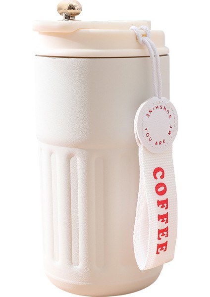 450ML Thermos Şişe Akıllı Ekran Sıcaklığı 316 Paslanmaz Çelik Vakum Kupası (Yurt Dışından)
