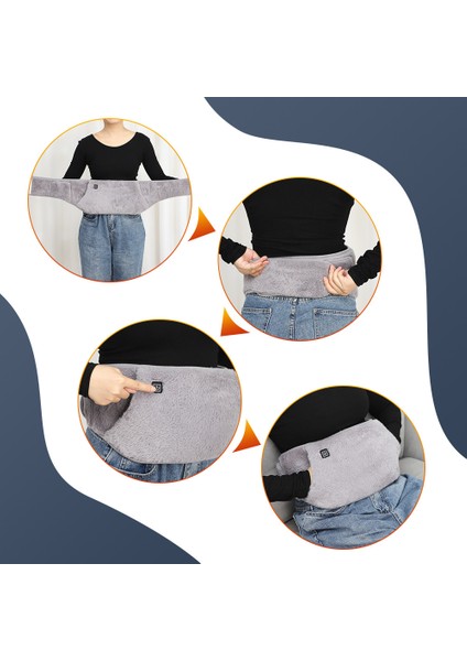 3 Seviye Elektrik Grafen Sıcak Pad Soğuk-Proof Uterine Belt Soğuk-Proof Eller Uygulama Pad USB Abdominal Warmer Yeniden Yükleniyor (Yurt Dışından)