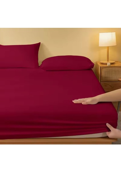 Ranforce Pamuklu Yastık Kılıflı Lastikli Çarşaf Takımı fiyatları