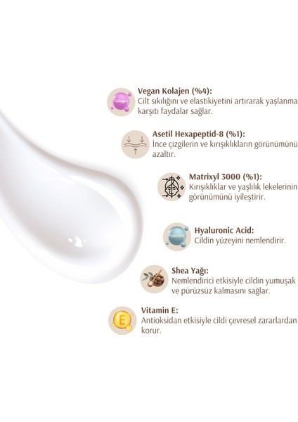 Hyaluronik Asit İçeren Anti-Aging Gençlik Kremi - Golden Youth Cream