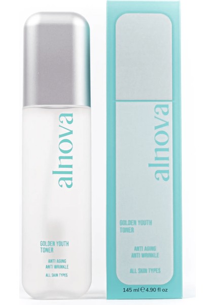 Hyaluronik Asit İçeren Anti-Aging Gençlik Toner - Golden Youth Toner