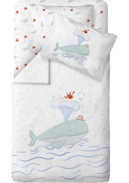 Boubou %100 Pamuk Saten Bebek Nevresim Takımı