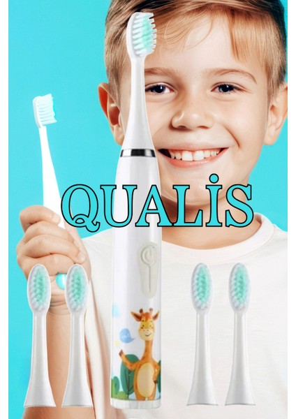X4 Sonic Pilli Çocuk Diş Fırçası + 6 Başlık fiyatları