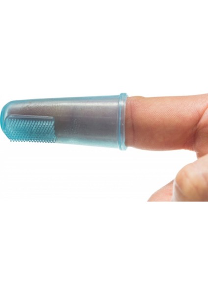 Parmak Tipi Kedi Köpek Diş Fırçası Seti Silikon 6cm 2Adet fiyatları