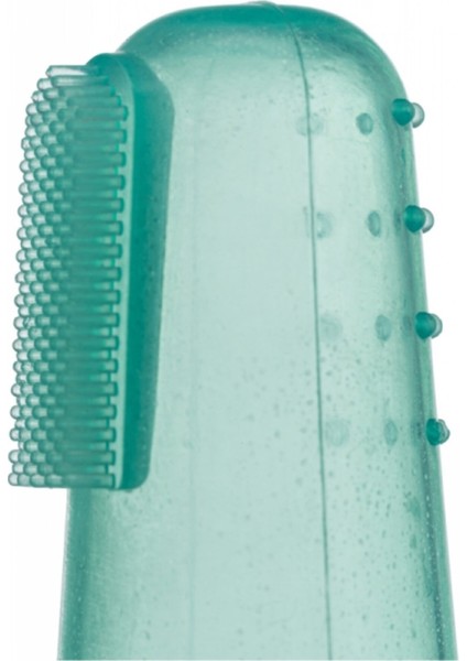 Parmak Tipi Kedi Köpek Diş Fırçası Seti Silikon 6cm 2Adet fırsatları