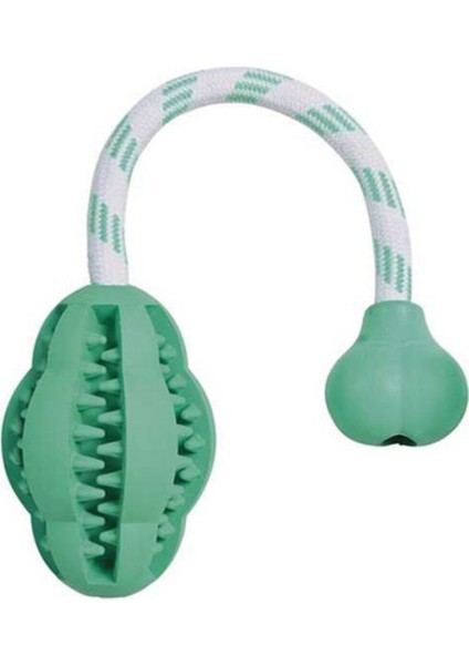 Köpek İpli Top Oyuncağı Dental 28cm