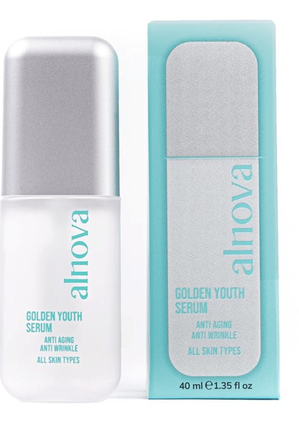 Hyaluronik Asit İçeren Anti-Aging Gençlik Serumu - Golden Youth Serum