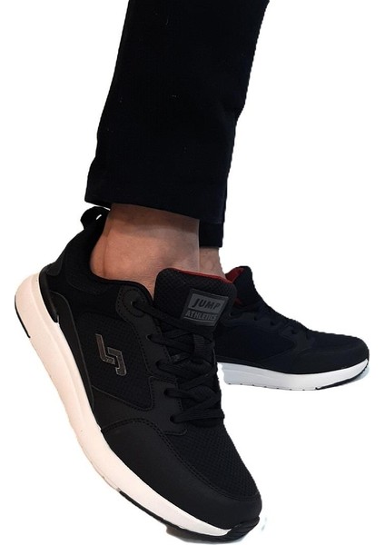 32427 Siyah-Beyaz Hafızalı Rahat Taban Spor Ayakkabı indirimleri