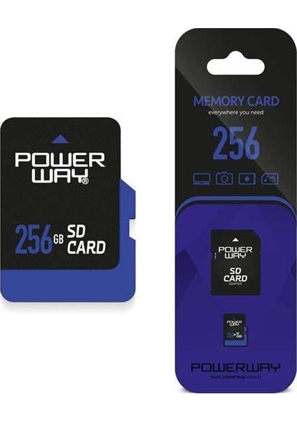 Powerway PWR-256 256 GB Mıcro Sd Hafıza Kartı
