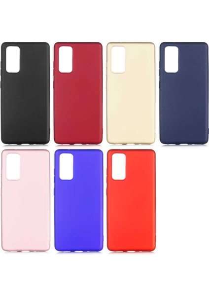 Galaxy S20 Fe Kılıf Premier Silikon Kapak-Siyah